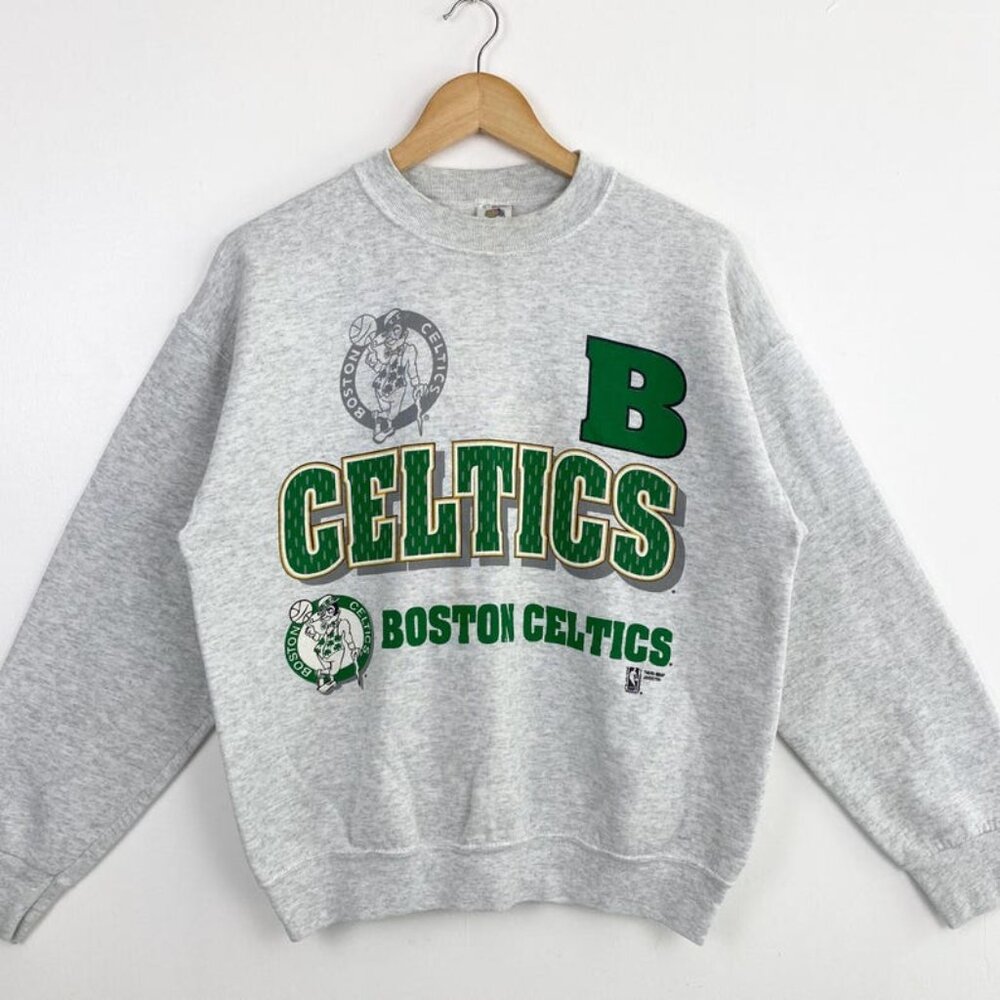 90s Vintage Boston Celtics NBA Sweatshirt, Retro Basketball Shirt For Men Women